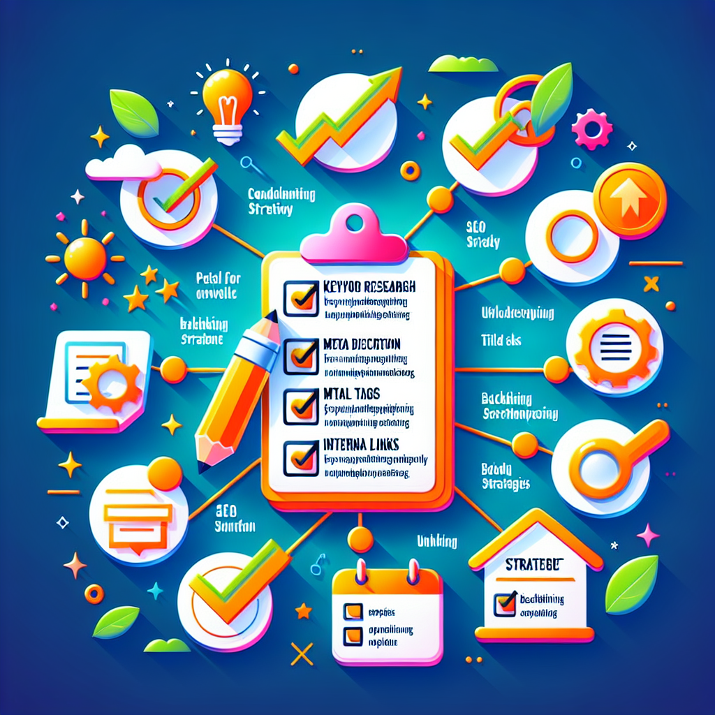 La checklist pour un bon référencement SEO de vos articles de blog
